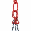 chain sling with latch and link